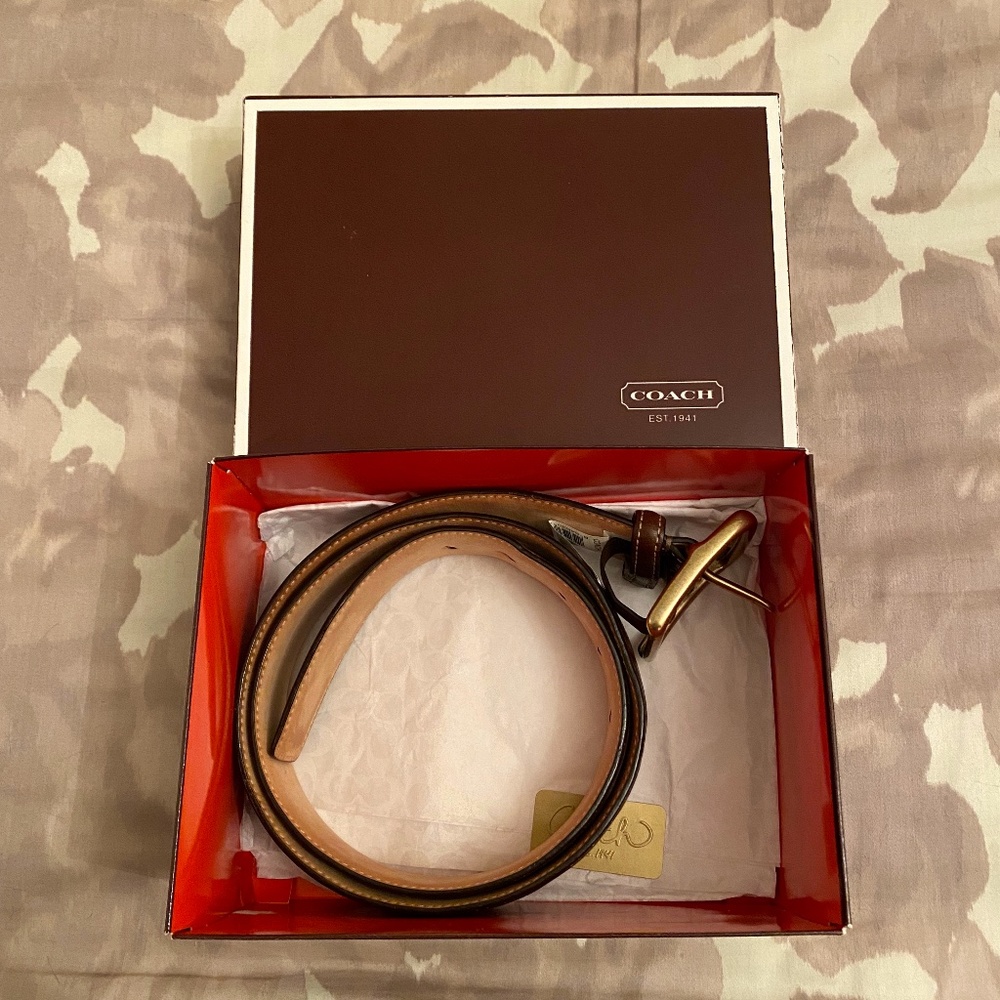 COACH MEN'S BELT